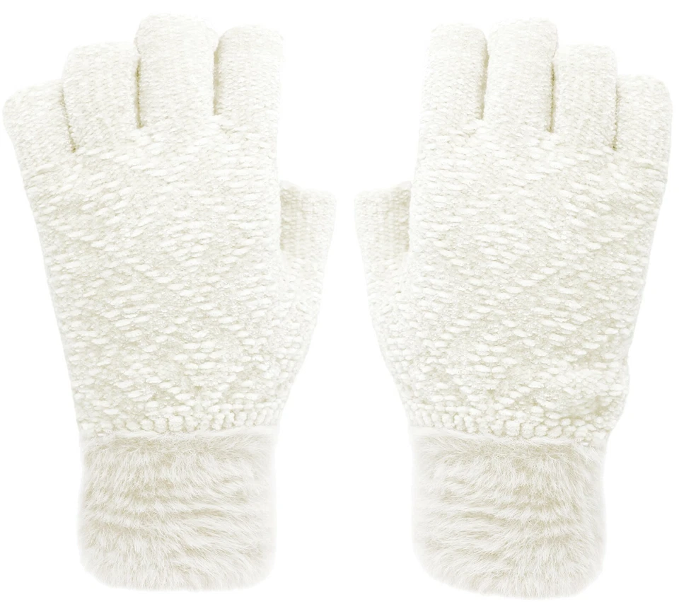 Women's Winter Chenille Fingerless Gloves - Image 1 of 1
