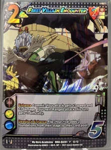 2021 1st Edition My Hero Academia CCG First Villain Encounter MHA-DLC01 11/12 - Picture 1 of 2