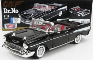 1:18 1957 Chevrolet Bel Air Convertible -- James Bond "Dr No" -- MotorMax - Picture 1 of 3