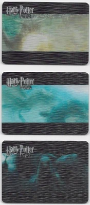 Harry Potter and the Goblet of Fire Complete Case Topper 3 Card Set - Image 1 of 4