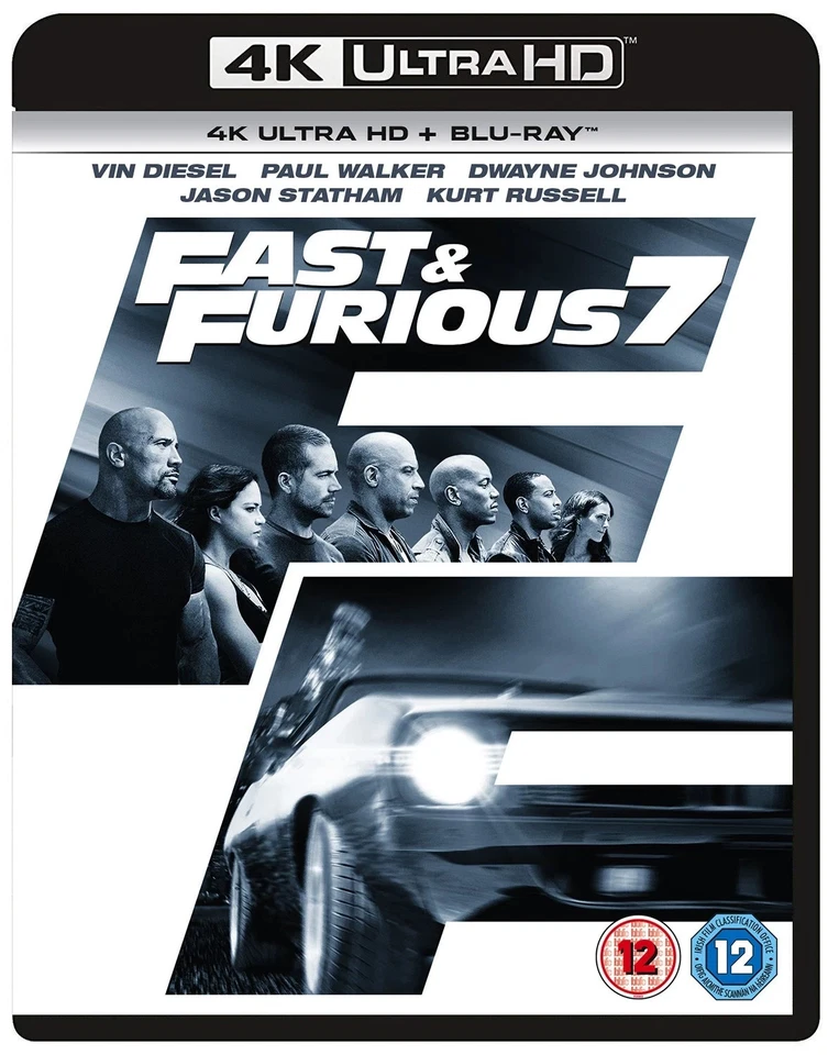Fast & Furious 7 (4K UHD Blu-ray) Tony Jaa - New and Sealed - Image 1 of 1