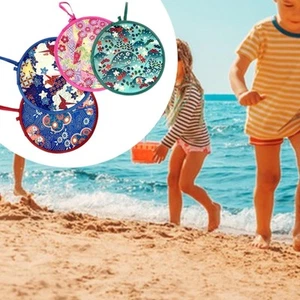 4Pcs Folding Hand Fan Round Handheld Fan for Boys Girls Children Performance - Picture 1 of 5