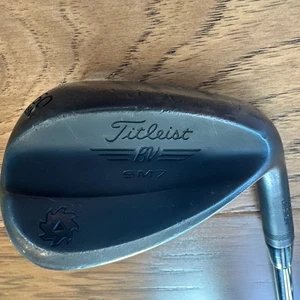 TITLEIST SM7 RH JET BLACK LOB WEDGE 60°-08° (RIMBALZO) M GRIND R FLEX Golf Pride - Foto 1 di 9
