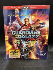 Guardians of the Galaxy: Volume 2 (Blu-ray, Dvd Combo 2017) Good Condition - Imagen 1 de 5