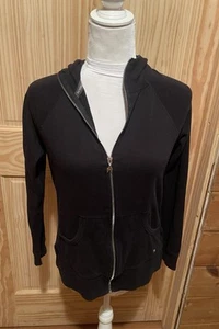 Victoria's Secret Zip Front Hoodie Sequin Bling●LOVE~ANGEL~WING Size Small - Picture 1 of 7