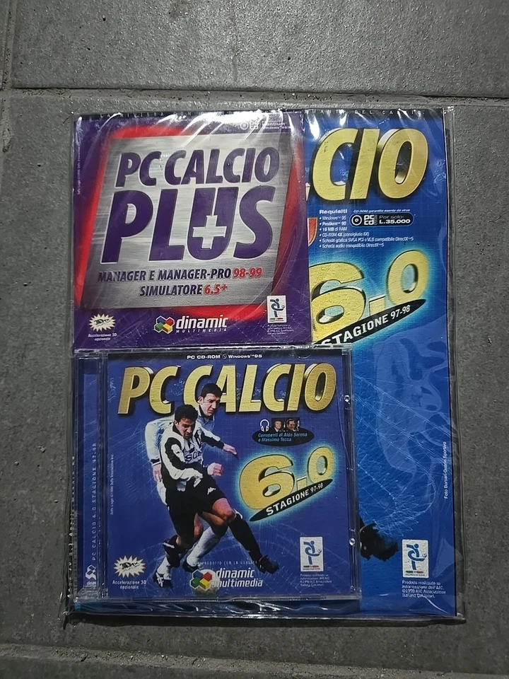 PC CALCIO 6 - Rivista / Annuario e PC CALCIO PLUS SIMULATORE 6.5 - Immagine 1 di 3