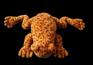 Jellycat Toby die Kröte Plüsch Frosch Stofftier Tier gepunktet braun Rarität selten - Bild 1 von 8