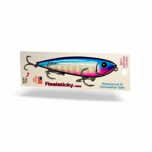 Köder Aufkleber - Wacky Walker Angeln Fisch Topwater Salzwasser Autoaufkleber USA - Bild 1 von 3