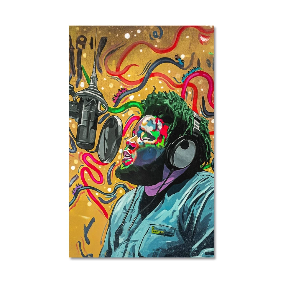 Rod Wave Beautiful Mind Poster