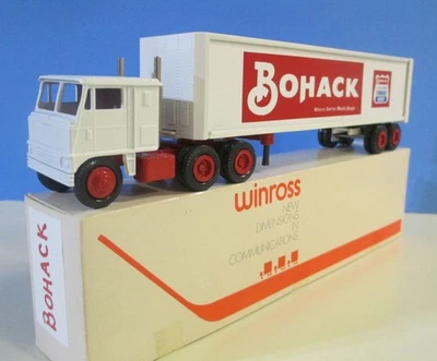 WINROSS 1/64 BOHACK 超市拖拉机拖车 纽约市 状况完好 — 第 1/4 张图片