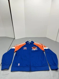 New York Knicks Jacket Mens XL NBA Basketball Warm Up Adidas Polyester - Picture 1 of 21