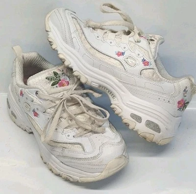 Zapatillas deportivas Skechers D'Lites Bright Blossoms para mujer 6,5 florales Foto 1 de 4