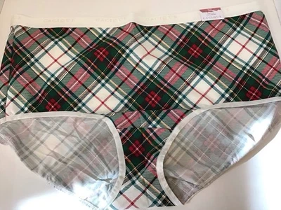 NUEVO CON ETIQUETAS BRAGUITA COMPLETA ALGODÓN CACIQUE TALLA 18/20 BLANCO, ROJO Y VERDE CUADROS Foto 1 de 4