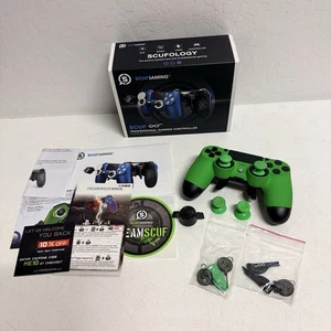 Scuf Infinity 4PS Professional Gaming Controller Green PS4/PC Compatible - Picture 1 of 13