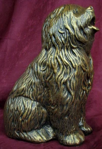 English Sheepdog Dog Statue Canine Doorstop New 24107 - Picture 1 of 5