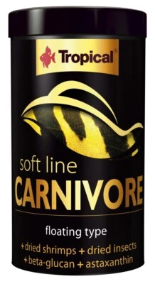 Tropical Soft Line Carnivore- Fischfutter Soft Sticks mit FD Futteranteile 250ml - Bild 1 von 3