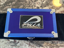 NEW ~ Pilla Outlaw BLUE Carbon Storage Case with insert for Glasses extra lenses