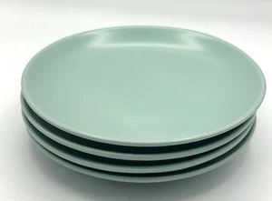 IKEA Fargrik Matte Mist Green Salad Bread Lunch Plate 8” Set 4 Stoneware #15199 - Picture 1 of 7