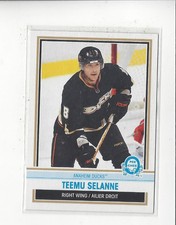 2009-10 O-Pee-Chee Retro #152 Teemu Selanne Ducks