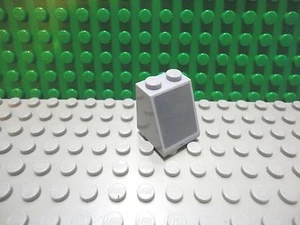 Lego 1 Light Bluish Gray 2x2x3 slope with dark gray sticker Star Wars - Picture 1 of 1