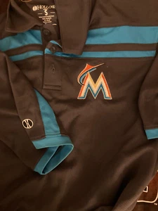 Miami Marlins Béisbol MLB Golf Polo Hombre Adulto Pequeño NUEVO - Imagen 1 de 1
