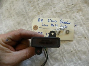 Rolls Royce Silver Shadow Bentley T I Seat Belt Warning Lights - Bild 1 von 2