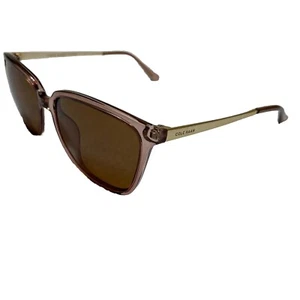 Cole Haan CH9031 272 Taupe Crystal Sunglasses Gold 57-16-150 - Picture 1 of 15
