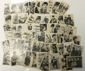 Beatles Cards Original Full Black & White Set A&BC Gum Series 1 1964 Mostly VG  - Picture 1 of 12