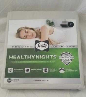 Juego de sábanas dobles Seally Advance Clean verde menta 3 piezas  Foto 1 de 4