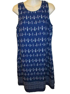 Vestido Kenar Azul Rosa Sin Mangas Forrado 6 Nuevo Foto 1 de 3