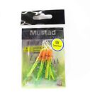 Mustad J-Assist6-Or-6-2 Twin Assist Jigging Hooks Size 6 Orange (7400)
