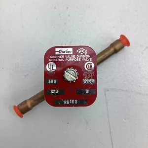 PARKER RB1E3 Valvola Skinner Uso Generale * NUOVA SENZA SCATOLA * Bobina R23 e Corpo B - Foto 1 di 5