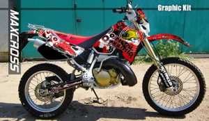 Maxcross Design Graphic kit Full Decal FOR HONDA 1994-1999 CRM250R CRM250AR - Picture 1 of 2