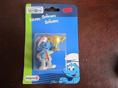 Nuevo en caja Toys R Us exclusivo 2003 Smurf Manager Schlumpf Schleich 21021 Foto 1 de 2