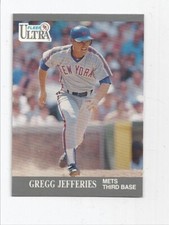 Gregg Jefferies Mets 1991 Fleer Ultra #221