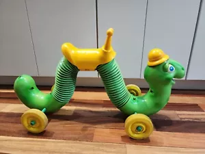 1970s HASBRO INCHWORM RIDE ON TOY - Picture 1 of 7