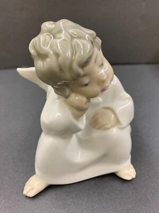LLADRO FIGURINE ANGEL THINKING 4539- On Sale! - Picture 1 of 10