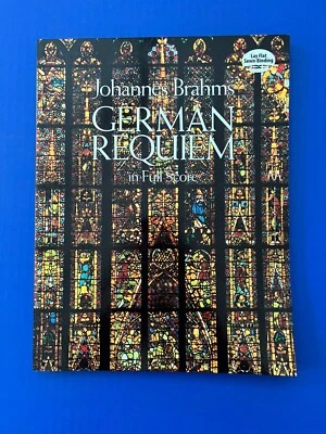 Brahms - German Requiem - Dover Study Score PB - Image 1 of 4