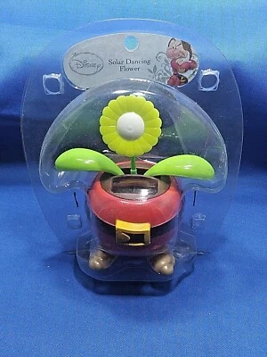 Flor amarilla danzante solar de Disney Foto 1 de 3