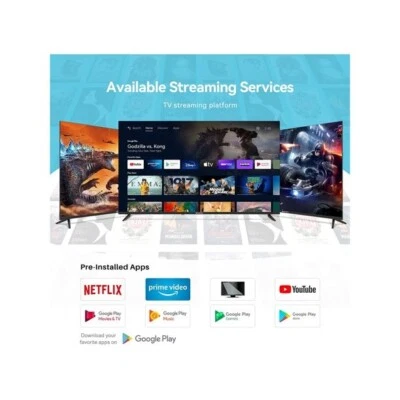 Sansui ES50V1UA 50" 2160p LED Smart TV - Black - Image 1 of 3