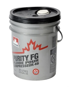 Purity FG Food Grade Rotary Screw Compressor Oil ISO 46 - 20 Litres 4000 Hours - Picture 1 of 1