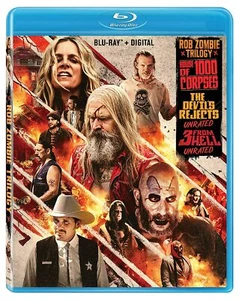 ROB ZOMBIE TRILOGY -HOUSE OF 1000 CORPSES THE DEVILS REJECTS 3 FROM HELL Blu Ray - Picture 1 of 1