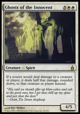 Magic the Gathering MTG Ghosts of the Innocent (20) Ravnica City of Guilds   LP