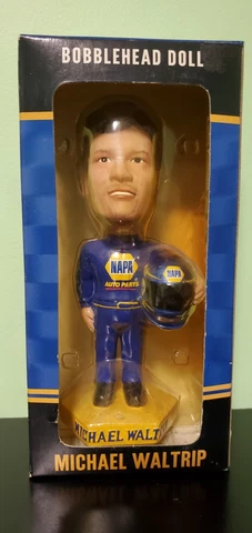 2003 Michael Waltrip Bobblehead Doll NAPA Racing #15 NASCAR Car Racing Cover