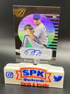 Panini Chronicles Zenith Dane Dunning 2021 automático radiocontrol Texas Rangers #17 - Imagen 1 de 1