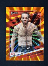 2022 Donruss UFC Base Holo Orange Laser #149 Matt Brown - Welterweight
