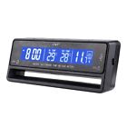 Indoor Outdoor Car Voltmeter Thermometer Outdoor Hiking Traveling Camping House