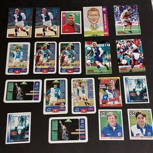 Blackburn Rovers 90s Card and sticker Bundle - Classic Premier League Football - Picture 1 of 5