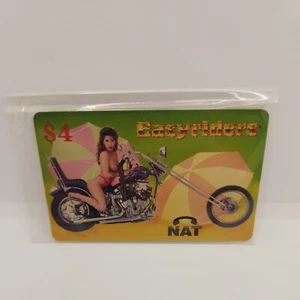 Scheda telefono vintage EasyRiders RARA NAT $4 ottime condizioni articolo da collezione - Foto 1 di 7