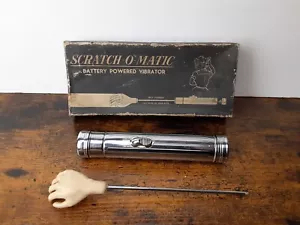 Vintage Scratch-o-matic Electric Vibrator - Picture 1 of 9
